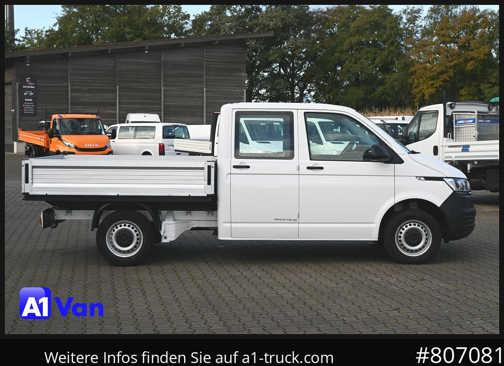 Bortinis automobilis VOLKSWAGEN T6 2.0 TDI 4Motion Doka Pritsche, AHK, Klima: foto 8