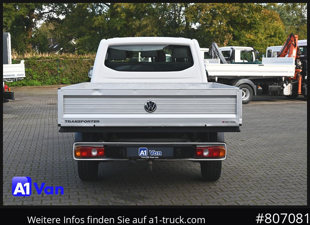 Bortinis automobilis VOLKSWAGEN T6 2.0 TDI 4Motion Doka Pritsche, AHK, Klima: foto 10