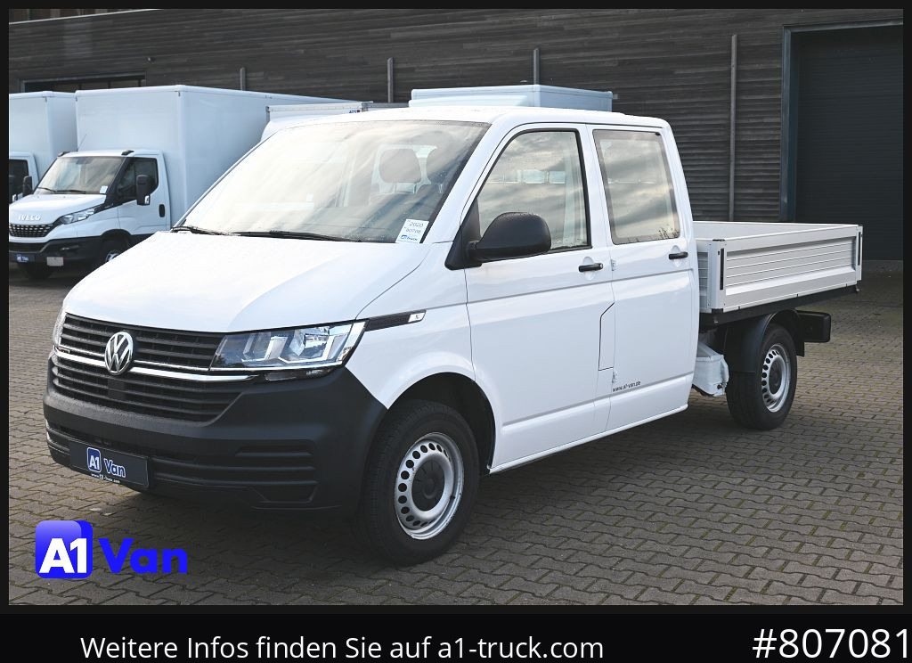 Bortinis automobilis VOLKSWAGEN T6 2.0 TDI 4Motion Doka Pritsche, AHK, Klima: foto 13