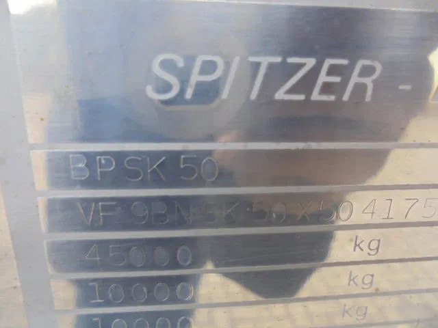 Puspriekabė cisterna SPITZER BP SK 50: foto 12