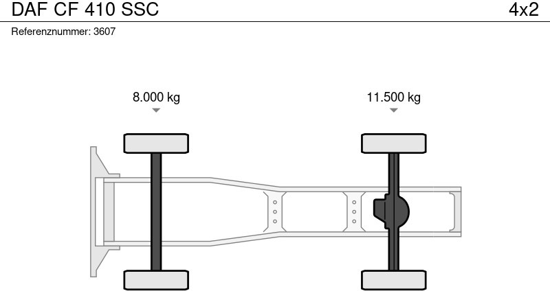Vilkikas DAF CF 410 SSC: foto 20
