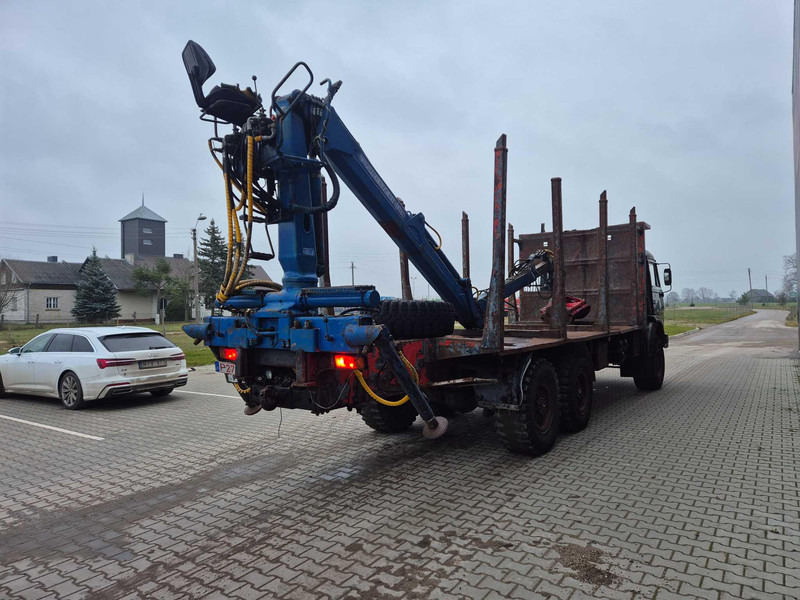 Miškovežis, Sunkvežimis su kranu pervežimui medienos Kamaz 43101 6x6: foto 6