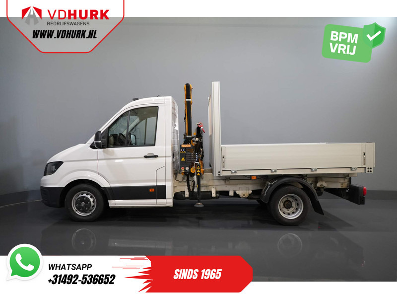 Bortinis automobilis Volkswagen Crafter 50 165 pk Effer 352S Kraan/ Crane/ Kran/ Autokran/ PTO/ Open laadbak/ Dubbel Lucht: foto 10