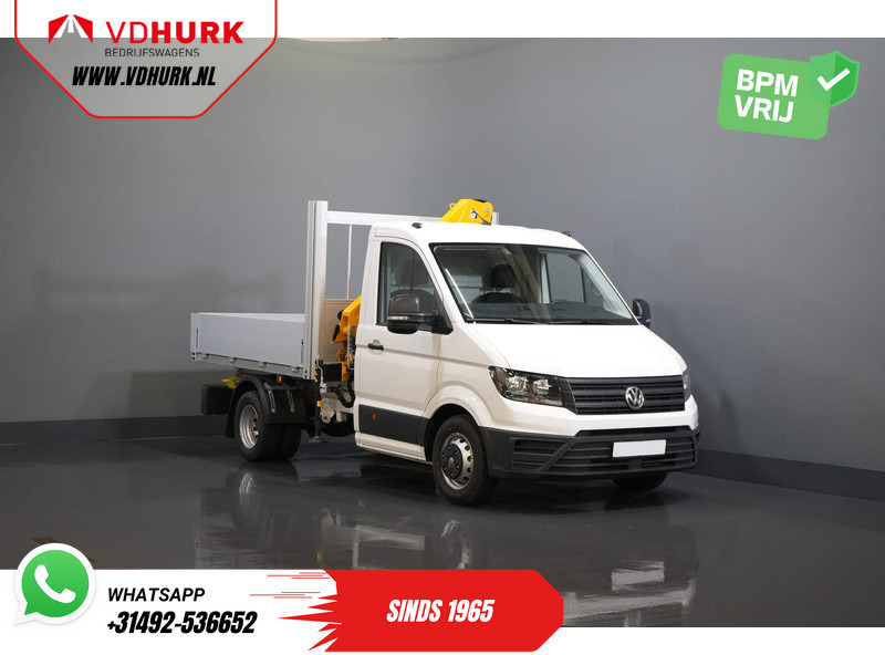 Bortinis automobilis Volkswagen Crafter 50 165 pk Effer 352S Kraan/ Crane/ Kran/ Autokran/ PTO/ Open laadbak/ Dubbel Lucht: foto 9