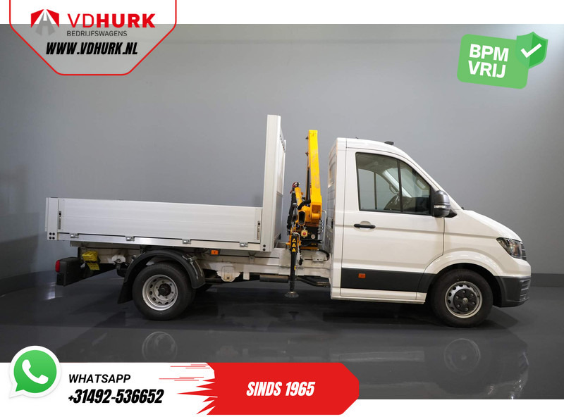 Bortinis automobilis Volkswagen Crafter 50 165 pk Effer 352S Kraan/ Crane/ Kran/ Autokran/ PTO/ Open laadbak/ Dubbel Lucht: foto 10