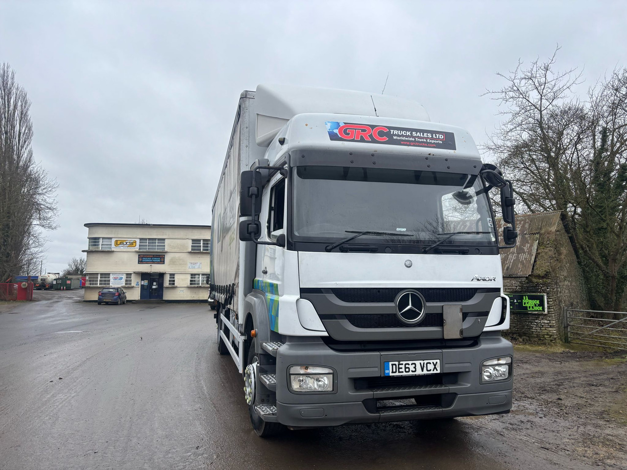 Tentinis sunkvežimis 2013 Mercedes Axor 2533 Curtainside Truck: foto 8