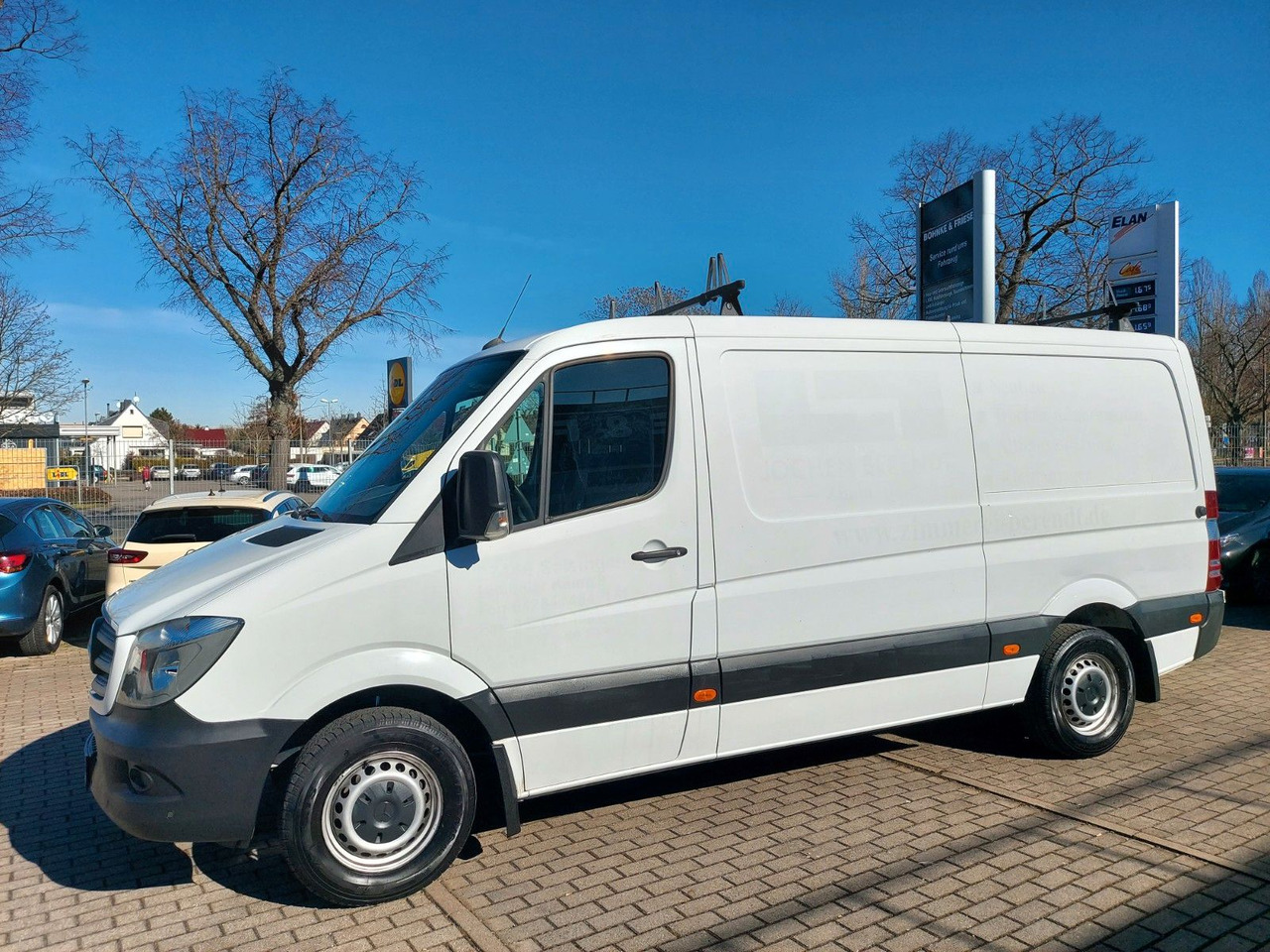 Mikroautobusas, Keleivinis furgonas Mercedes-Benz Sprinter II Kasten 313CDI MITTEL H2 L3 KLIMA. Mercedes-Benz Sprinter II Kasten 313 MITTEL lang H2 L3 KLIMA: foto 9