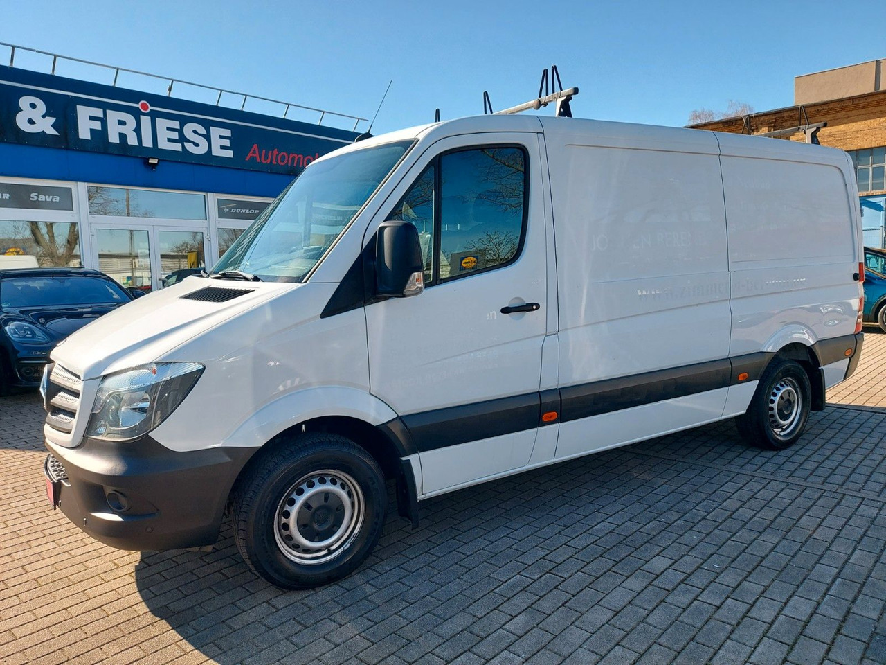 Mikroautobusas, Keleivinis furgonas Mercedes-Benz Sprinter II Kasten 313CDI MITTEL H2 L3 KLIMA. Mercedes-Benz Sprinter II Kasten 313 MITTEL lang H2 L3 KLIMA: foto 10