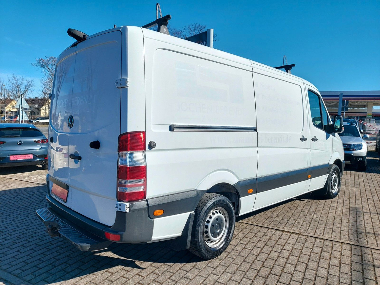 Mikroautobusas, Keleivinis furgonas Mercedes-Benz Sprinter II Kasten 313CDI MITTEL H2 L3 KLIMA. Mercedes-Benz Sprinter II Kasten 313 MITTEL lang H2 L3 KLIMA: foto 8