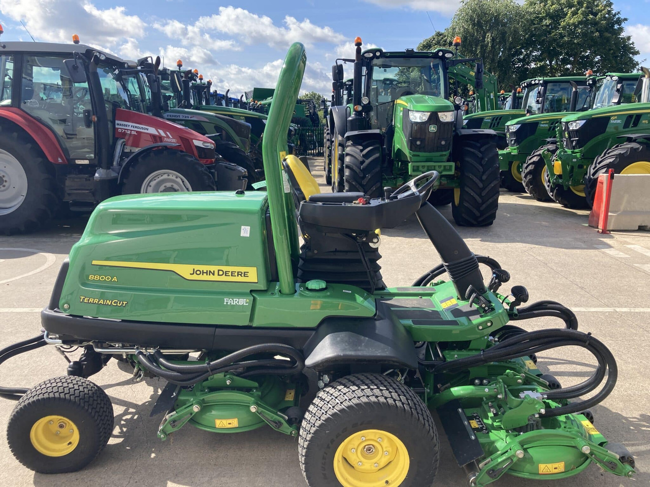 Nauja Vejapjovė John Deere 8800A 5 pod rotary mower: foto 6