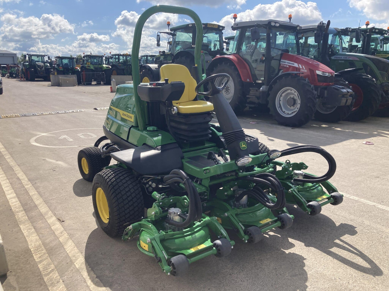 Nauja Vejapjovė John Deere 8800A 5 pod rotary mower: foto 7