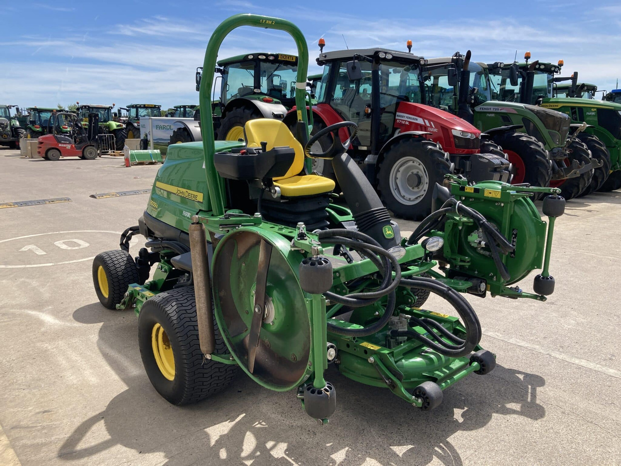 Nauja Vejapjovė John Deere 9009A 5 pod rotary mower: foto 7