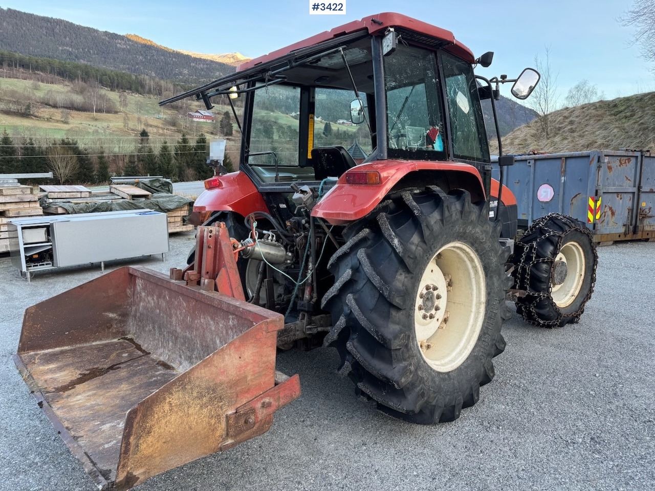 Traktorius 1997 New Holland L 75 with low hours: foto 6