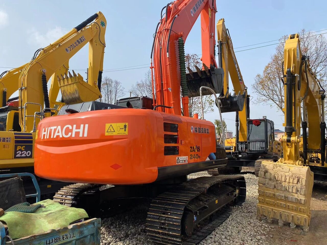 Vikšrinis ekskavatorius Hitachi ZX240H: foto 8