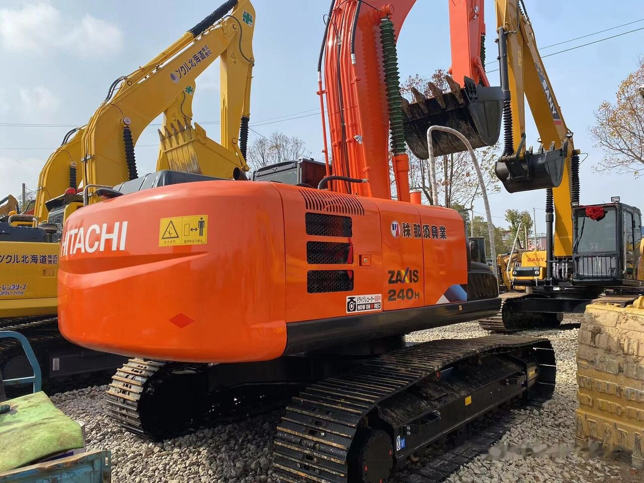 Vikšrinis ekskavatorius Hitachi ZX240H: foto 11