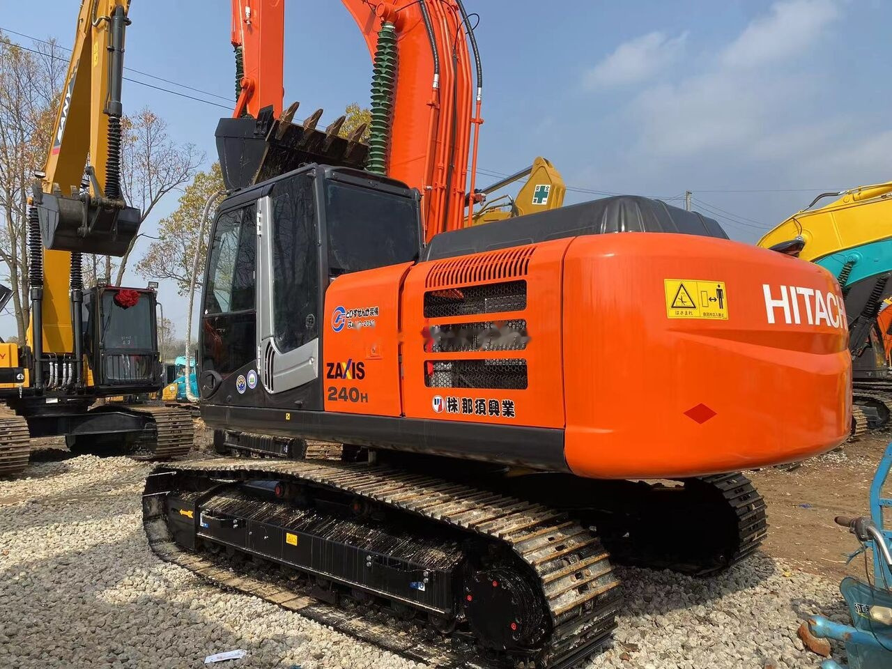 Vikšrinis ekskavatorius Hitachi ZX240H: foto 10