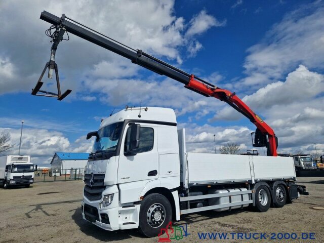 Mercedes-Benz Actros 2548 6x2 Kran PK20501 bei 11m/1,64 Tonnen lizingą Mercedes-Benz Actros 2548 6x2 Kran PK20501 bei 11m/1,64 Tonnen: foto 10