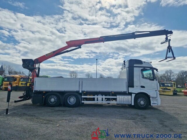 Mercedes-Benz Actros 2548 6x2 Kran PK20501 bei 11m/1,64 Tonnen lizingą Mercedes-Benz Actros 2548 6x2 Kran PK20501 bei 11m/1,64 Tonnen: foto 9