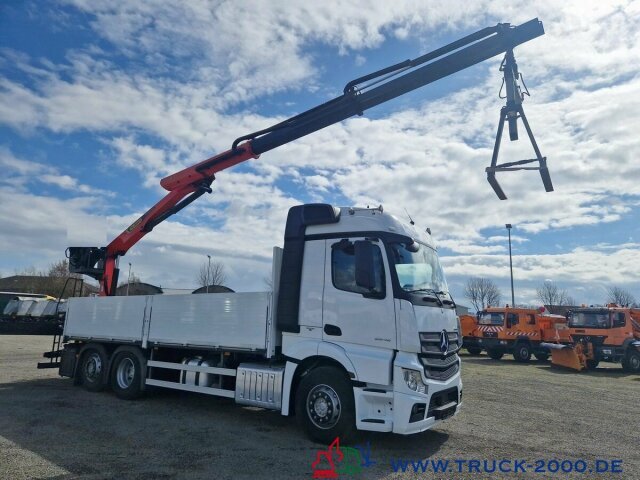 Mercedes-Benz Actros 2548 6x2 Kran PK20501 bei 11m/1,64 Tonnen lizingą Mercedes-Benz Actros 2548 6x2 Kran PK20501 bei 11m/1,64 Tonnen: foto 14