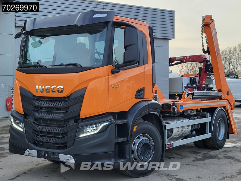 Nauja Hook-lift sunkvežimis Iveco X-Way 360 4X2 NEW! HIAB 12tons skiploader Automatic Euro 6: foto 9