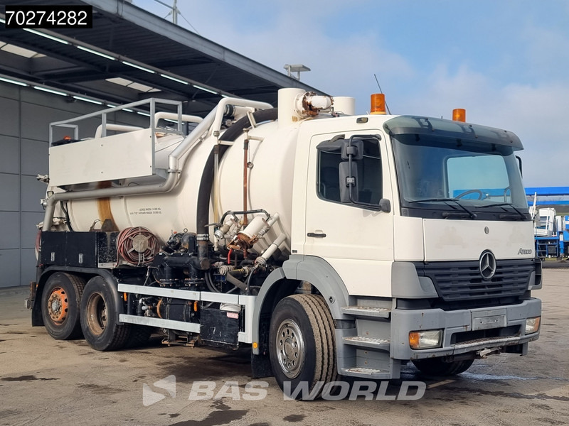 Asenizatorius Mercedes-Benz Atego 2628 6X2 Koks12.0H2 Vacuum truck 12.000ltr Manual Lift+Lenkachse Euro 3: foto 6