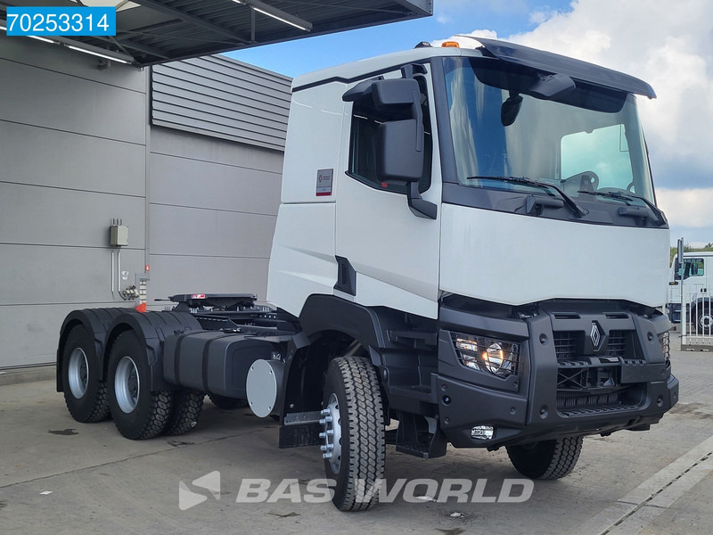 Nauja Vilkikas Renault K 460 6X4 New! ADR Optidriver Drum Brakes SteelSuspension Euro 3: foto 6