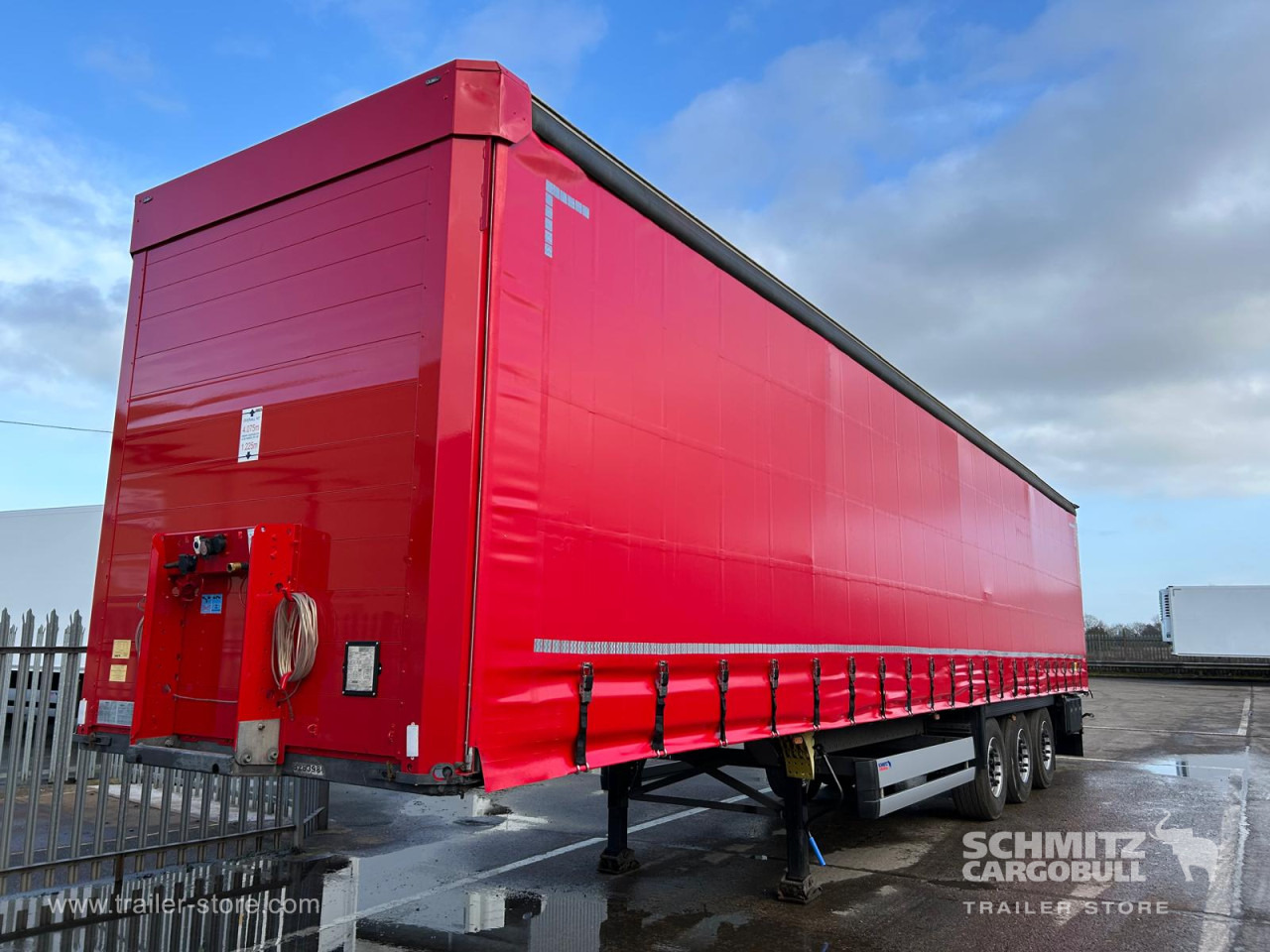 Tentinė puspriekabė SCHMITZ Curtainsider Standard UK: foto 11