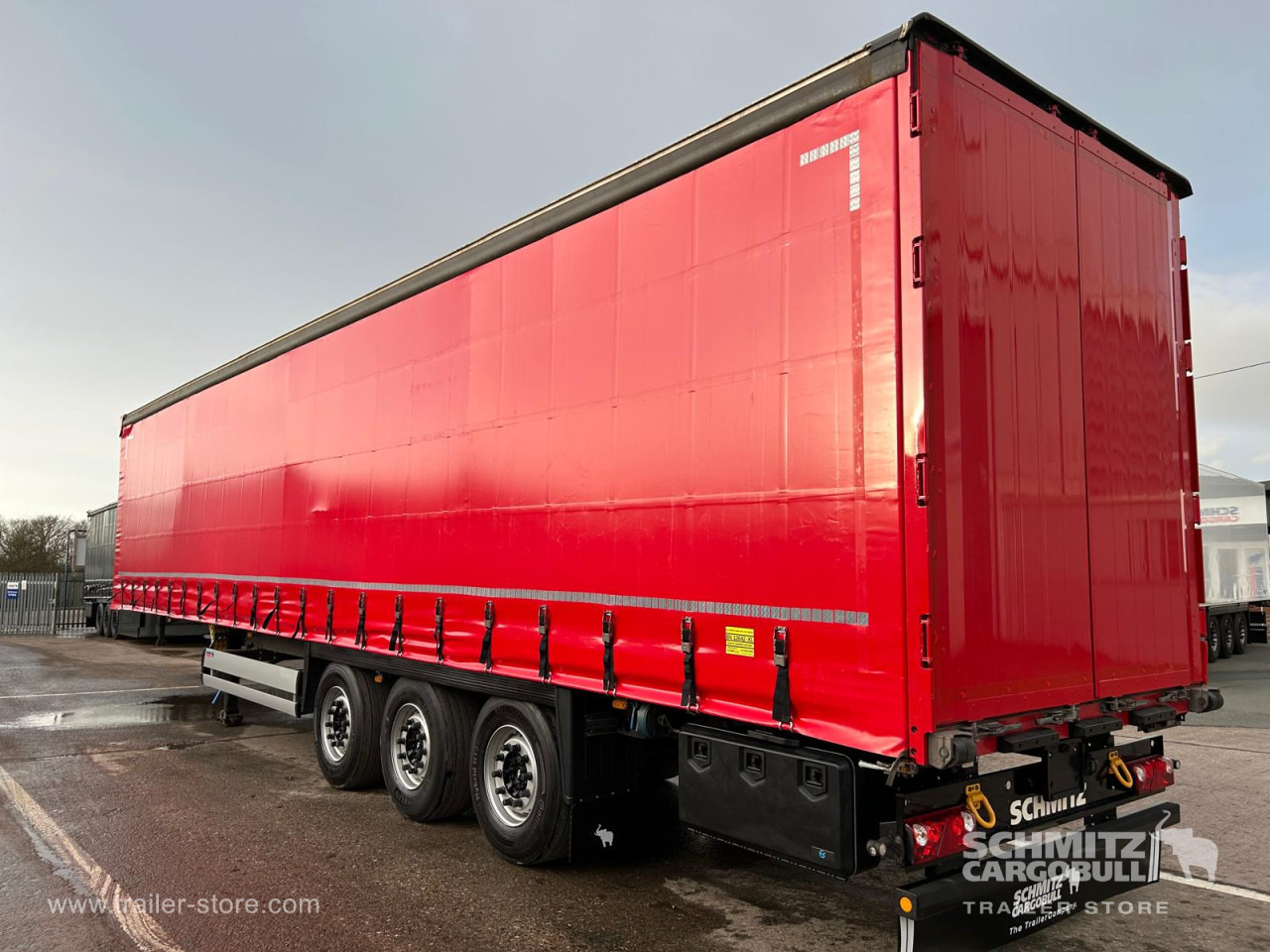 Tentinė puspriekabė SCHMITZ Curtainsider Standard UK: foto 8