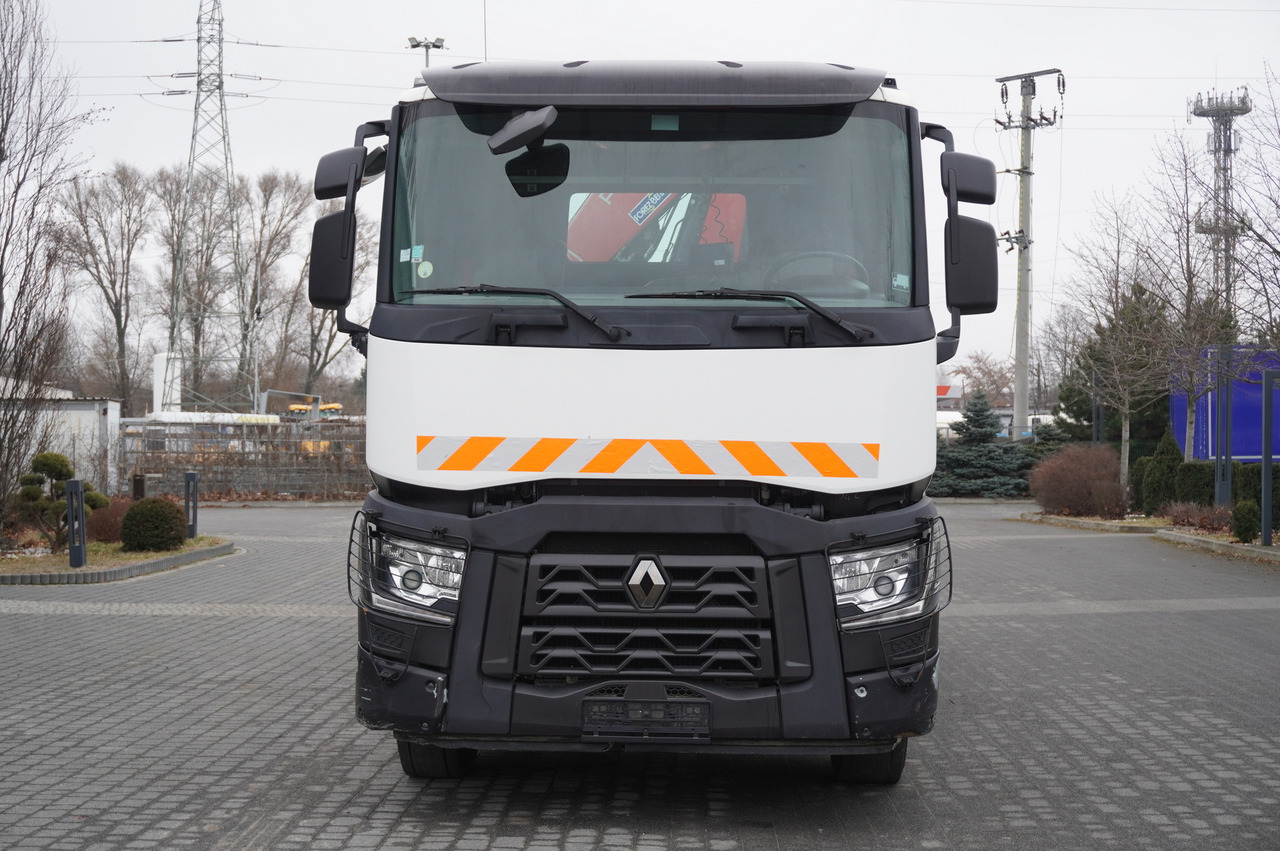 Sunkvežimis su kranu, Sunkvežimis su kranu RENAULT C380 / 6×4 / 140,000 km !! / HDS FASSI 6160 kg: foto 7