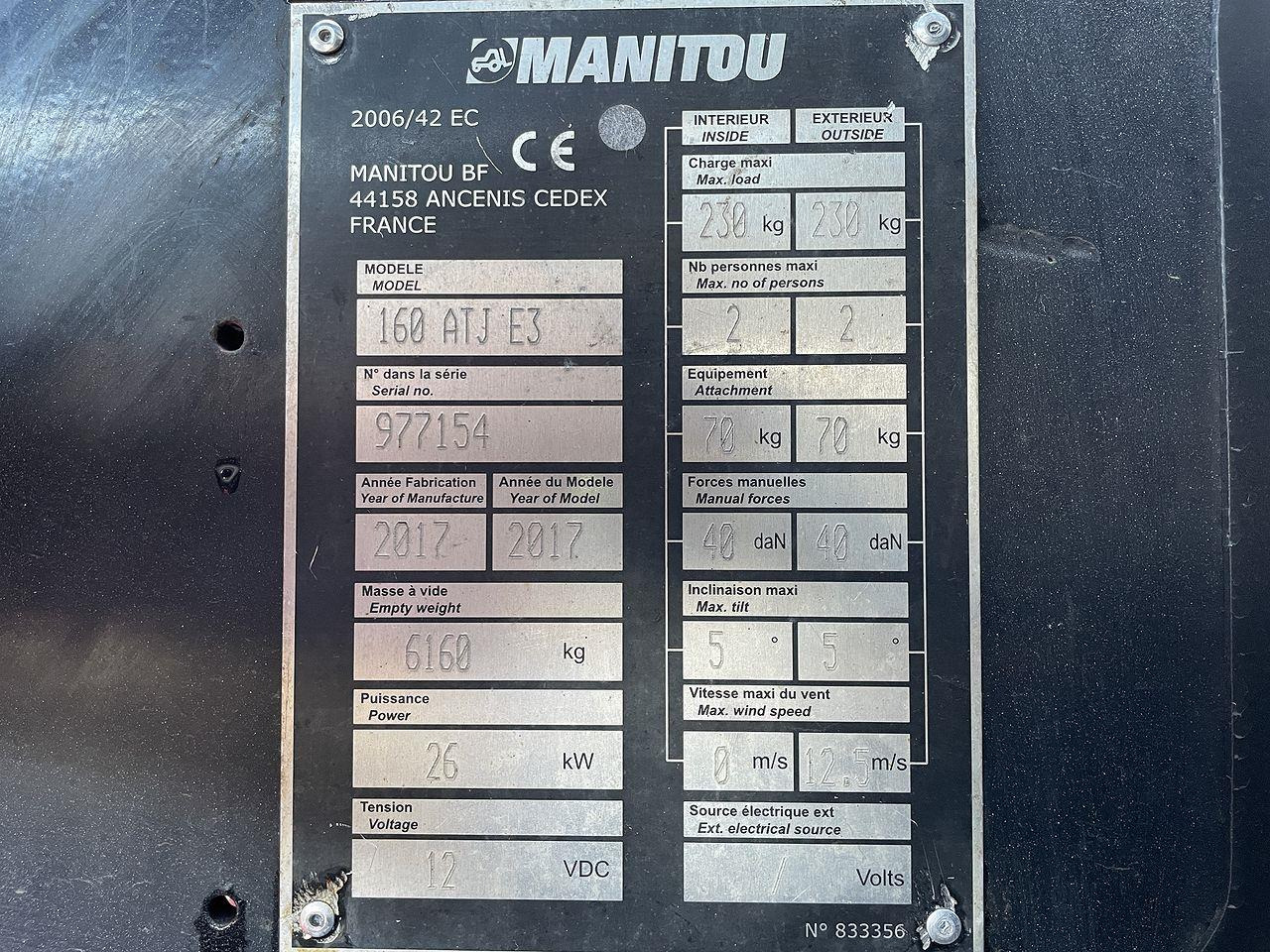Manitou 160ATJ RC lizingą Manitou 160ATJ RC: foto 10 Manitou 160ATJ RC lizingą Manitou 160ATJ RC: foto 10
