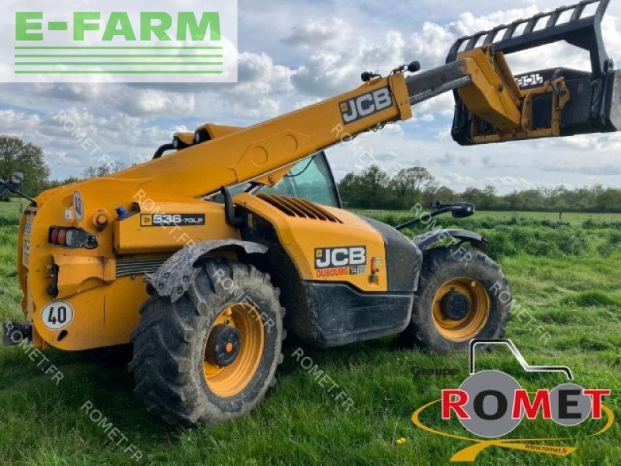 Teleskopinis krautuvas JCB 536-70: foto 6