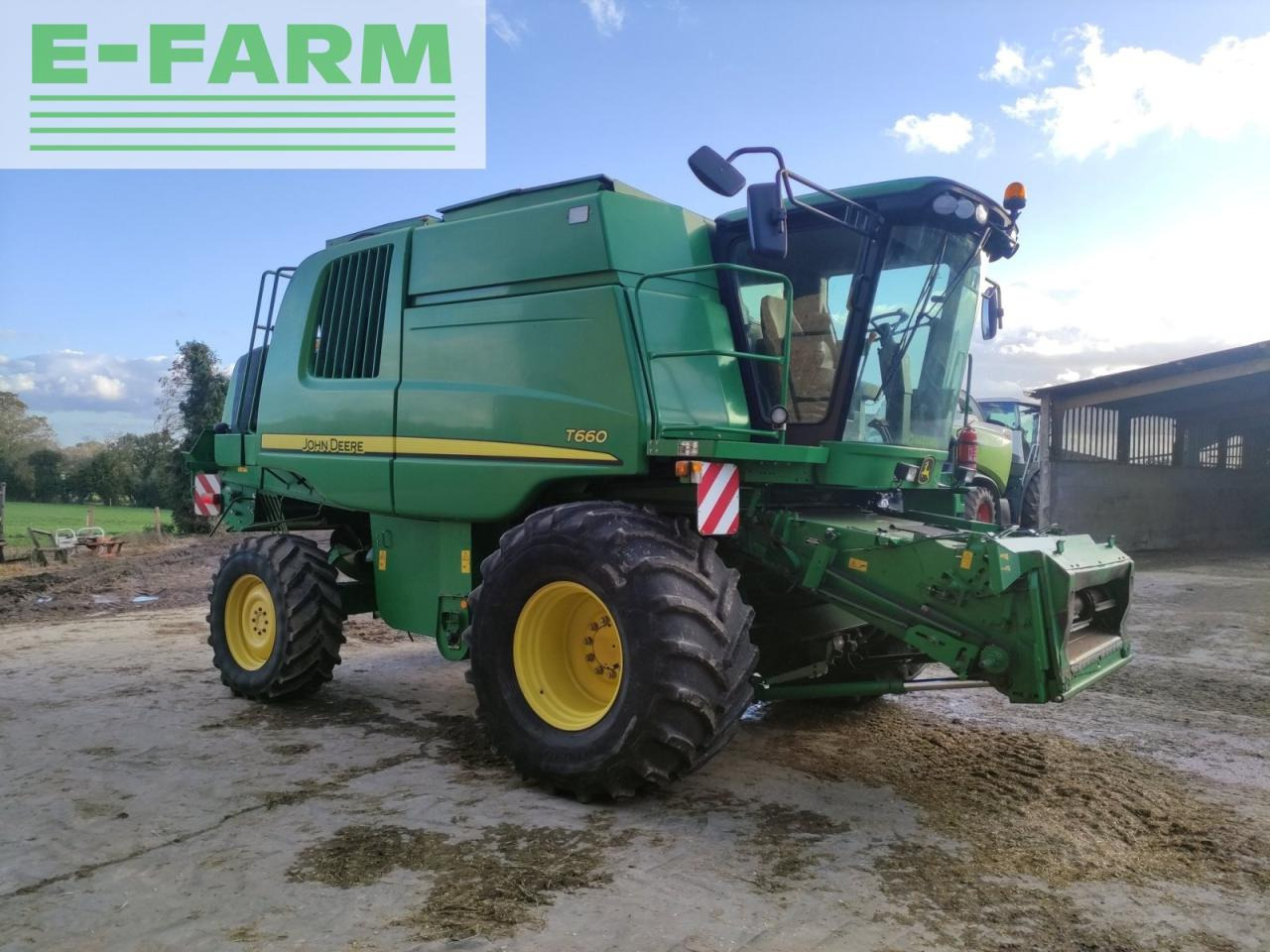 Derliaus nuėmimo kombainas John Deere t660: foto 8