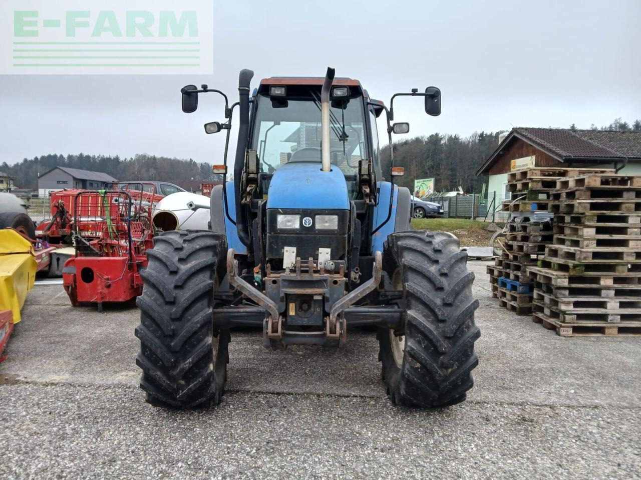 Traktorius New Holland ts110: foto 6