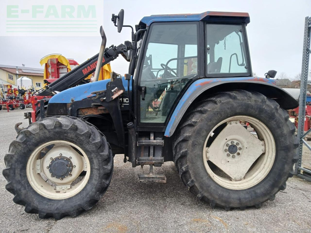 Traktorius New Holland ts110: foto 9