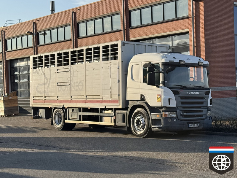 Gyvulių pervežimo sunkvežimis Scania P 400 EU 5 MAN - RETARDER ** NIGHT HEATER ** LIVE STOCK / VIE TRANSPORTER: foto 6