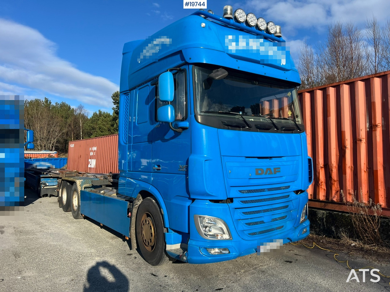 Hook-lift sunkvežimis DAF XF510: foto 7