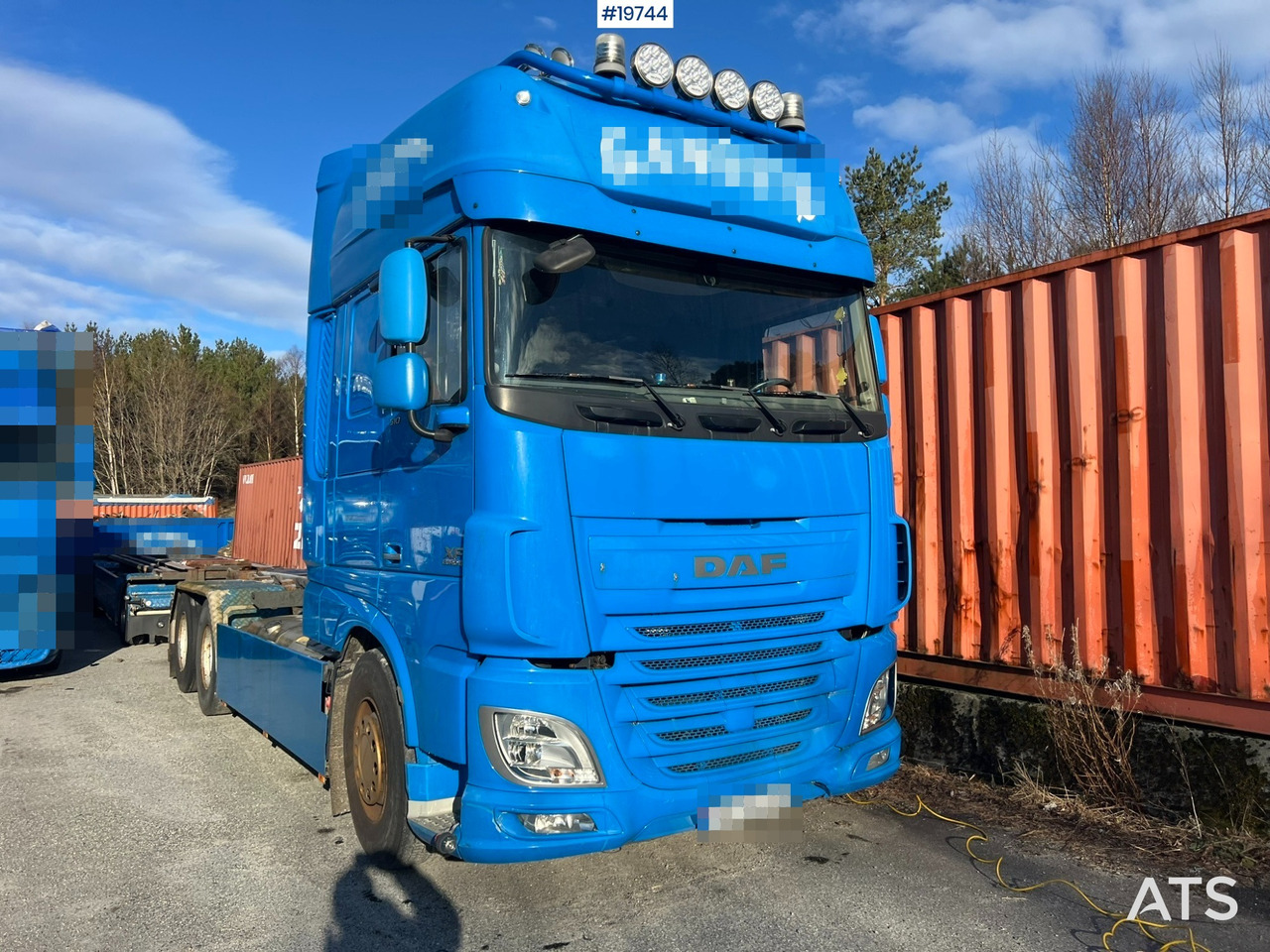 Hook-lift sunkvežimis DAF XF510: foto 6