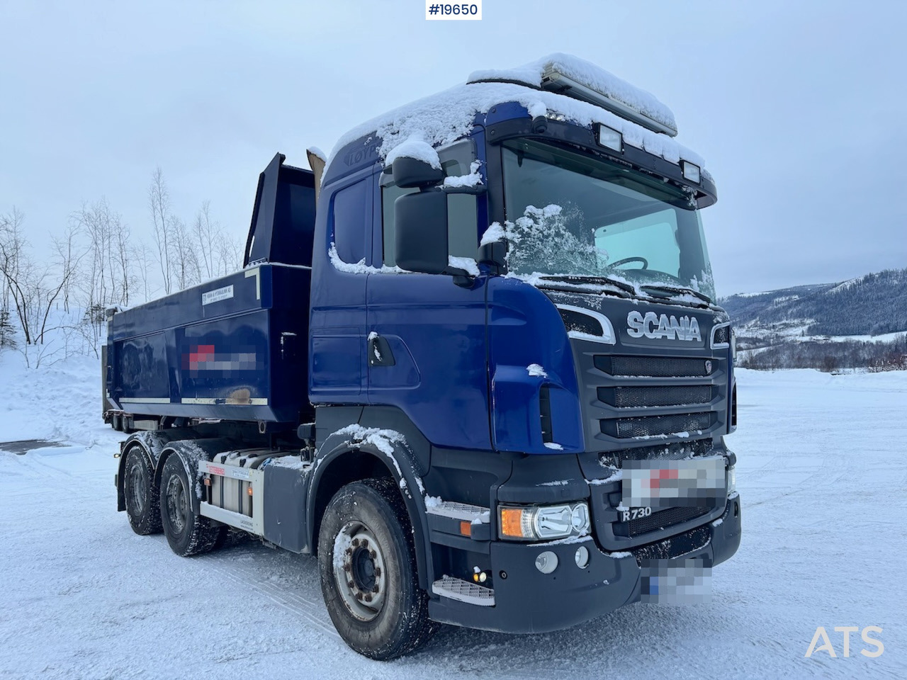 Savivartis sunkvežimis Scania R730: foto 9