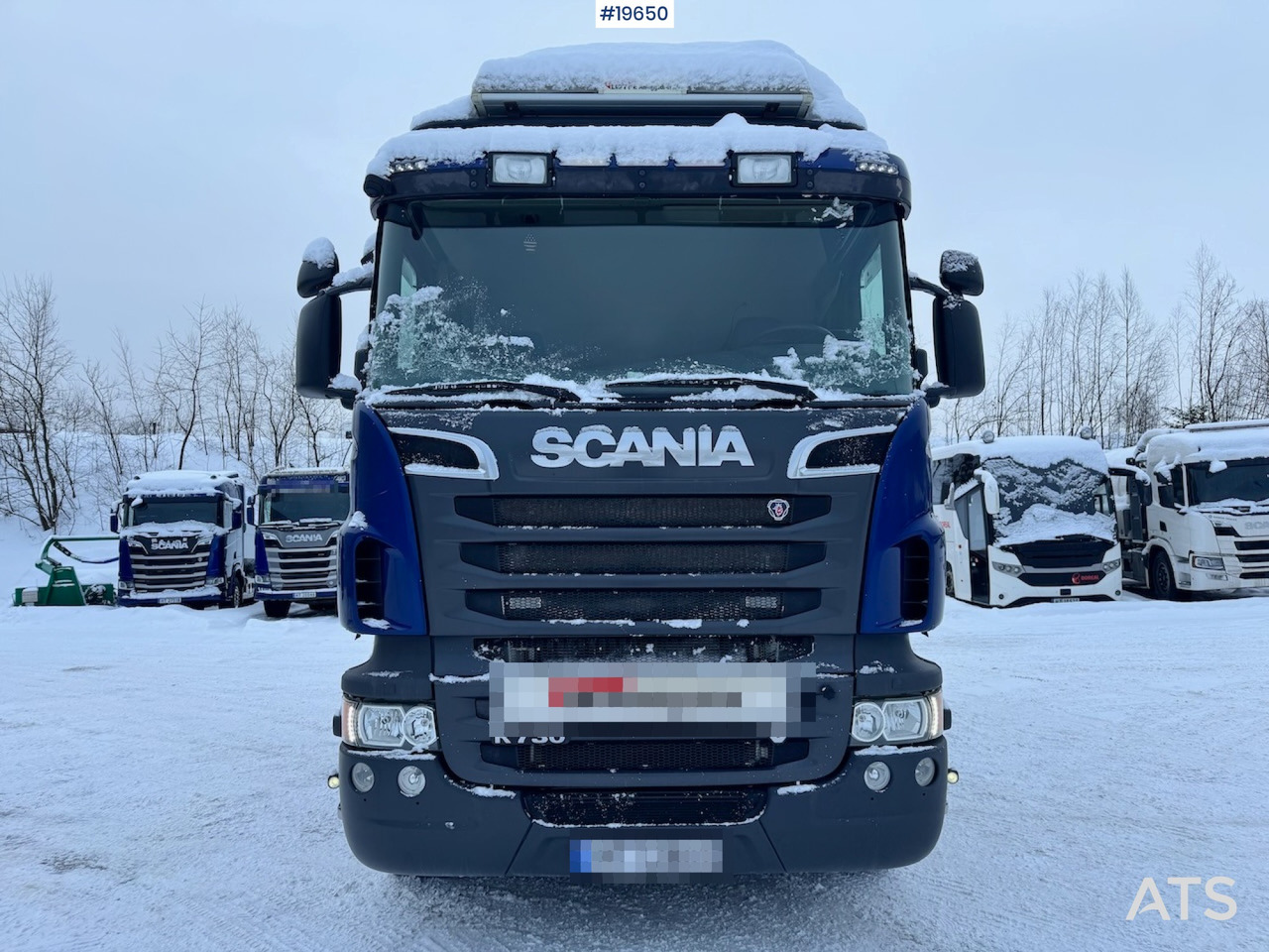 Savivartis sunkvežimis Scania R730: foto 10