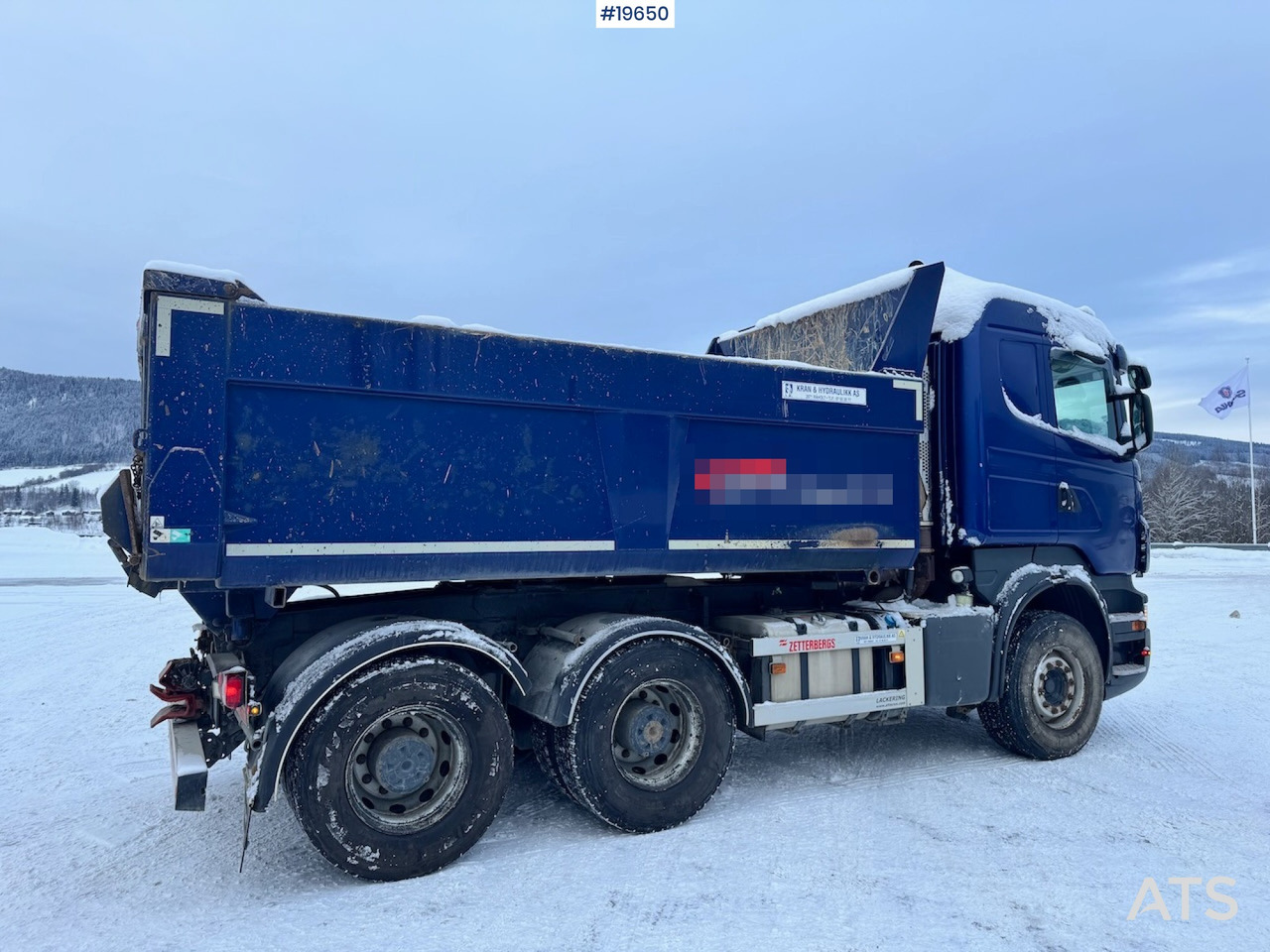 Savivartis sunkvežimis Scania R730: foto 7