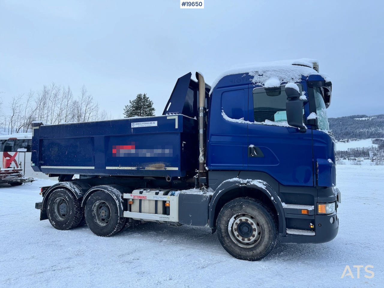 Savivartis sunkvežimis Scania R730: foto 8