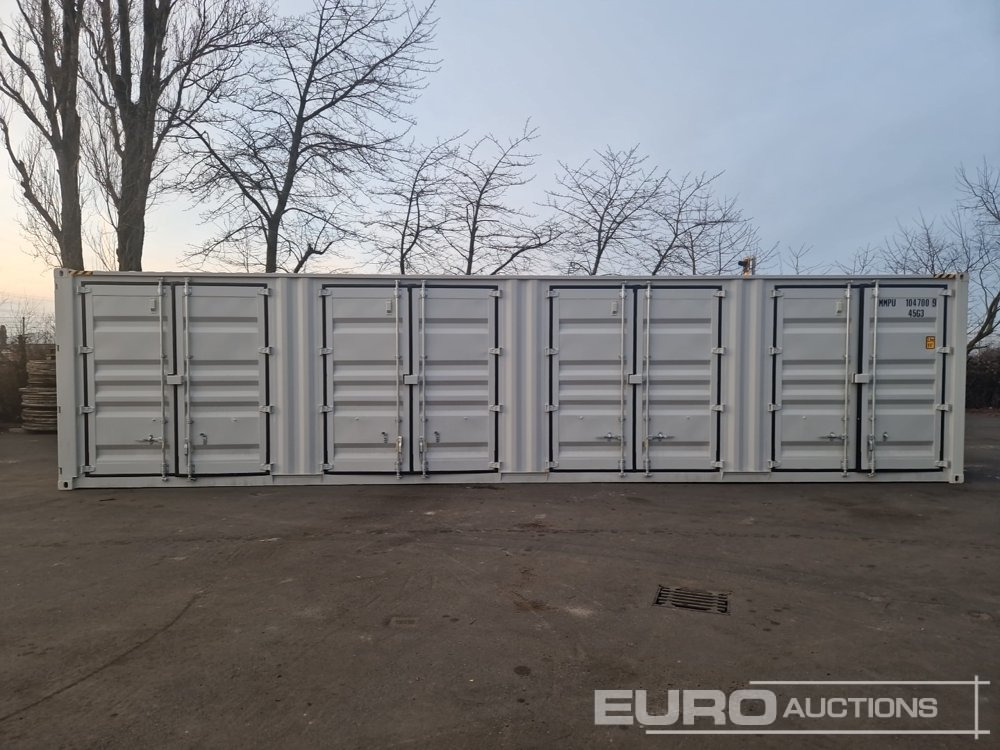 Jūrinis konteineris Unused 40' HC 5 Doors Shipping Container: foto 6