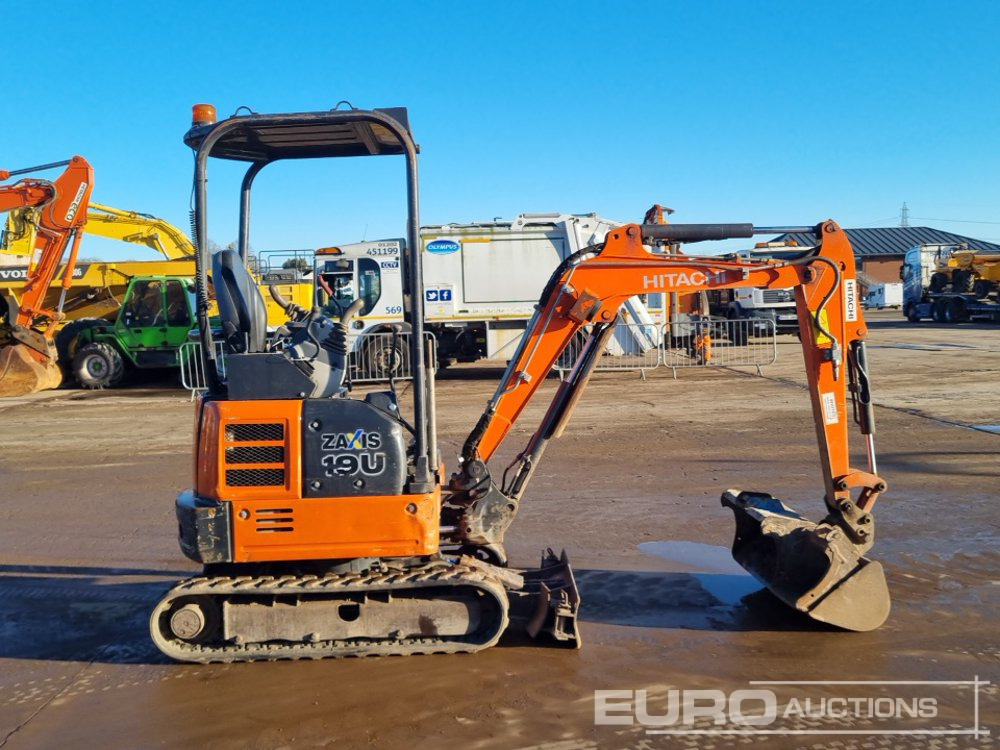 Mini ekskavatorius 2018 Hitachi ZX19U-5A YR: foto 6