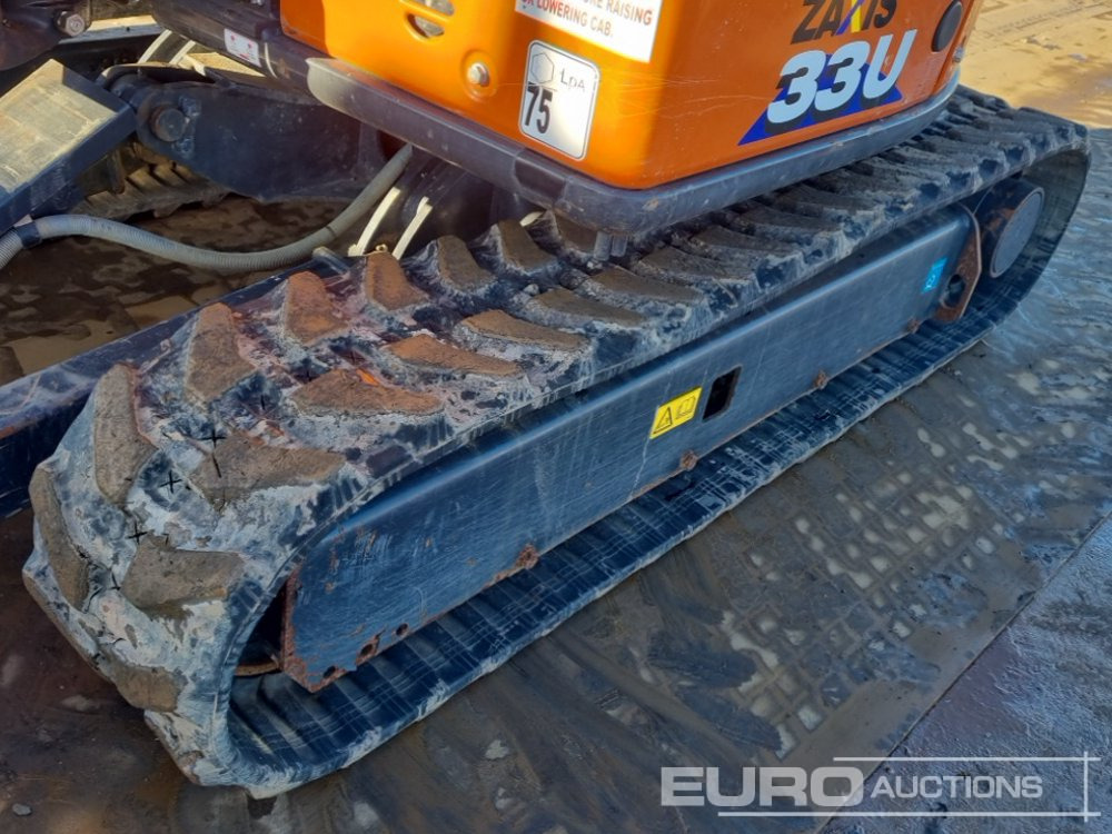 Mini ekskavatorius 2023 Hitachi ZX33U-6 CLR: foto 9