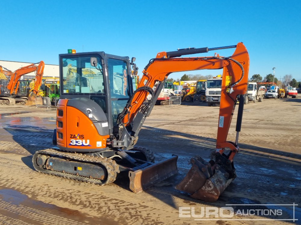 Mini ekskavatorius 2023 Hitachi ZX33U-6 CLR: foto 7