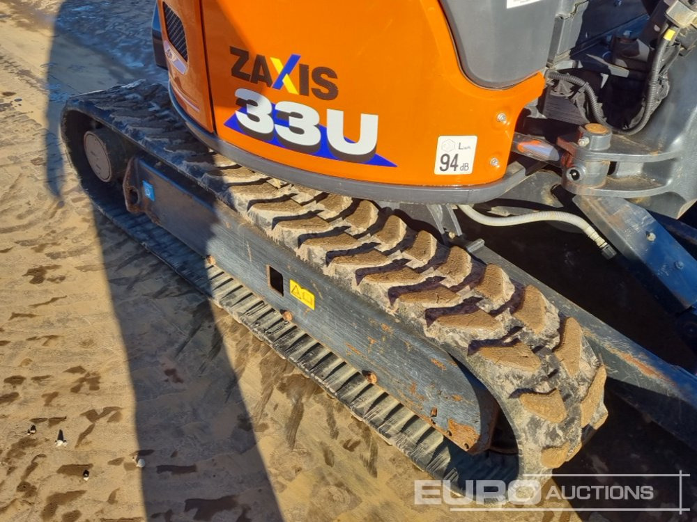 Mini ekskavatorius 2023 Hitachi ZX33U-6 CLR: foto 13