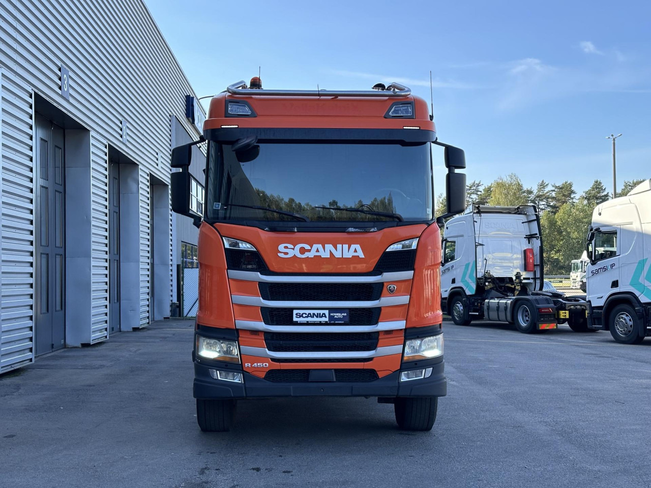 Važiuoklės sunkvežimis SCANIA R 450 B6x4HZ: foto 8