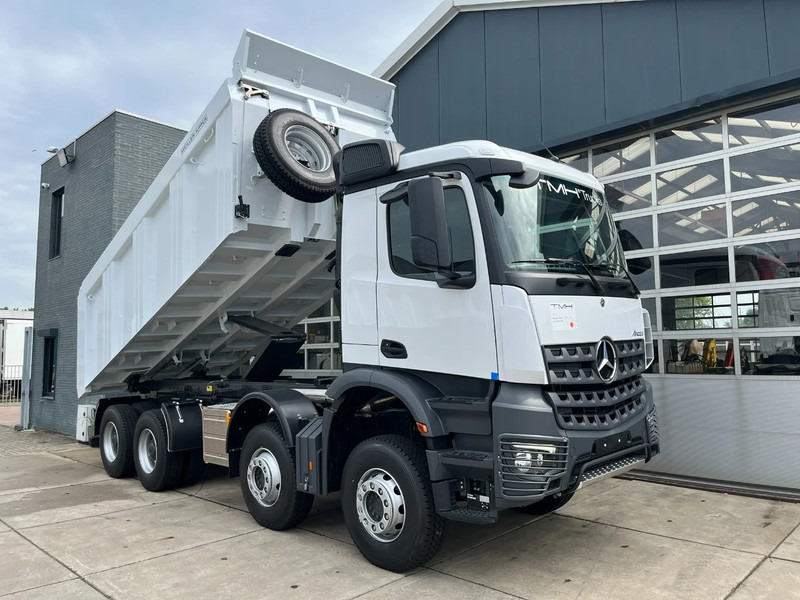 Nauja Savivartis sunkvežimis Mercedes-Benz Arocs 4140 K 8x4 Meiller tipper (15 units): foto 12